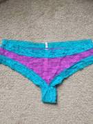 VS panties of this brunette chick who lives below me in my dorm