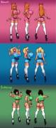 BimboBomb Girls Character sheets