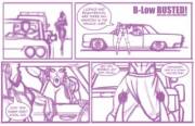B-Low Busted! (animated comic page/sketch) *new*