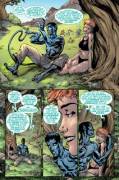 Jean Grey in her underwear [Ultimate X-Men #9]