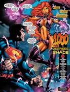 Starfire sure improves the plot in New 52 [Superman #29]