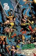 Hawkgirl, Satana and some stripers [Hawkman #44] (2005)