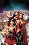 Covers and Variant Covers from [Grimm Fairy Tales Presents: Wonderland - Clash of Queens ]