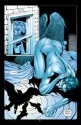 Hawkgirl having trouble sleeping [Hawkman #9 (2003)]