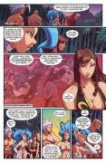 More Chun-Li and Felicia plot [Street Fighter VS Darkstalkers #2]