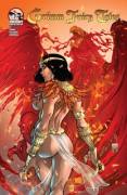 Inside plot and variant covers from [Grimm Fairy Tales #87]