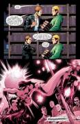 Roy takes Connor to a strip club [Green Arrow #32 (2004)]