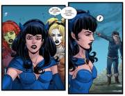 Oh hey, Zatanna's breasts. Didn't realize you wanted to say hi today [DC Bombshells #80]
