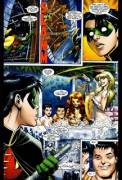 Robin being a buzzkill [Superman/Batman #26]