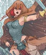 I will be what I was always meant to be [Red Sonja #1]
