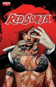 A very bloody plot from [Red Sonja Vol.4 #4]