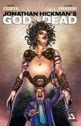Medusa in a gold bikini on the cover of [God is Dead #28]