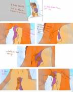 Showertime [Foalcon, Incest, F/M, Scootaloo x Her Dad, 3 Pages, Artist: Scarrly]