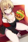 Excaliburger With A Side Of Thighs