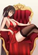 Taihou's plump thighs are worshipable
