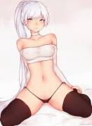 Weiss and her glorious thighs (Bluefield)