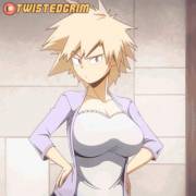 Mitsuki showing off her lingerie (TwistedGrim)