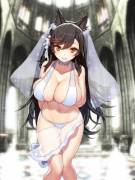 Atago Promises To Be A Good Wife. 