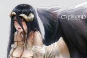 Albedo Covered in Cum [Overlord]