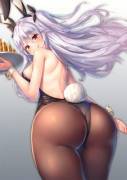 Rabbit butt