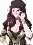 Dorothea with glasses