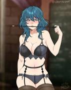 Byleth's private lesson (Cryptidkani)