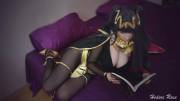 23 Tharja turns Robin's cock into a dragon one with her spell (cosplay - Hidori Rose)
