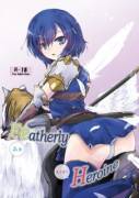 Doujin cover featuring upskirt Catria (回猫びゅう)