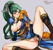 A functionally nude Brave Lady Lyn (MinaCream)