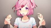 About to have fun with Natsuki (Edit)