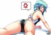 Sinon from behind.