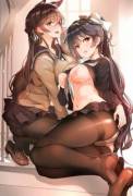 Name a sexier duo than Atago &amp; Takao
