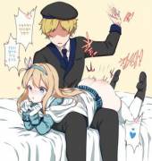 Suomi gets a spanking