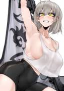 Jalter in a tank top 