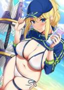 Could you help me apply suntan lotion? - MHXX