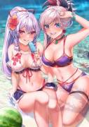 Summer Musashi &amp; Tomoe