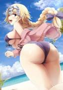Jeanne's Beach Butt (Akita Hika)