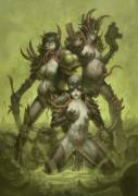 "Sisters of Nurgle" by DatCancer