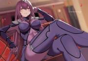 Scathach's bodysuit is top notch