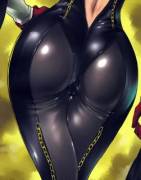 Bayonetta Butt By Shinobu Tyno