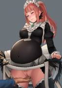 Pregnant Maid