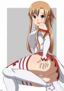Asuna is all Wet.