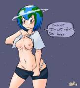 Earth-chan is becoming meta now