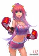 Boxing girl (aka Cover Art 2) by Krenz