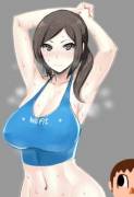 Wii fit trainer...and. the. villager