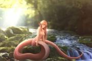 Miia down by the river