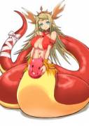 Echidna from Puzzle and Dragons album 4
