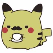 Pikachu covering his modesty with a cup