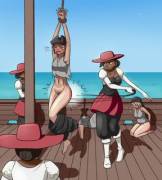 Pirates Get Flogged
