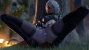 2B gets a little lonely sometimes (lvl3toaster)